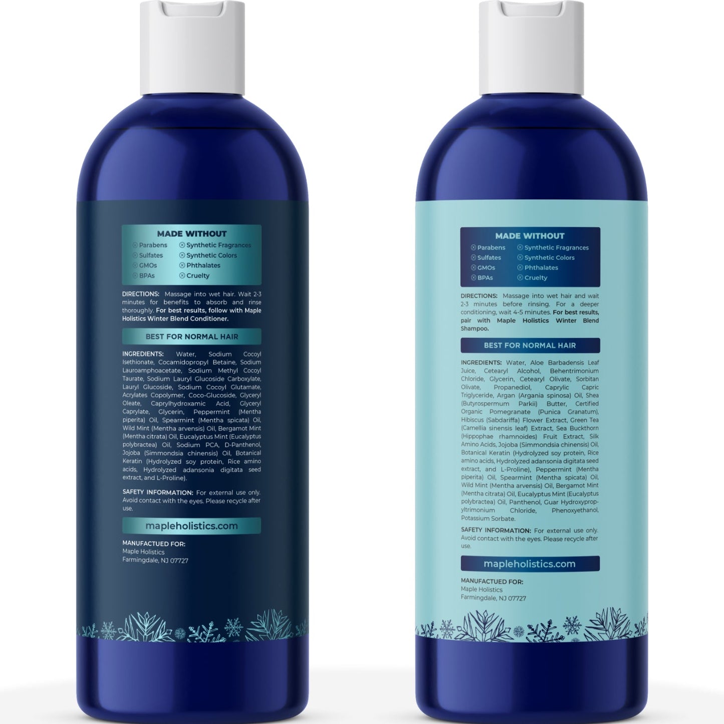 Winter Blend Shampoo and Conditioner Set