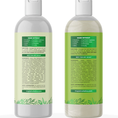 Tea Tree Shampoo and Conditioner Set