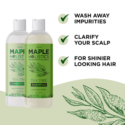 Tea Tree Shampoo and Conditioner Set