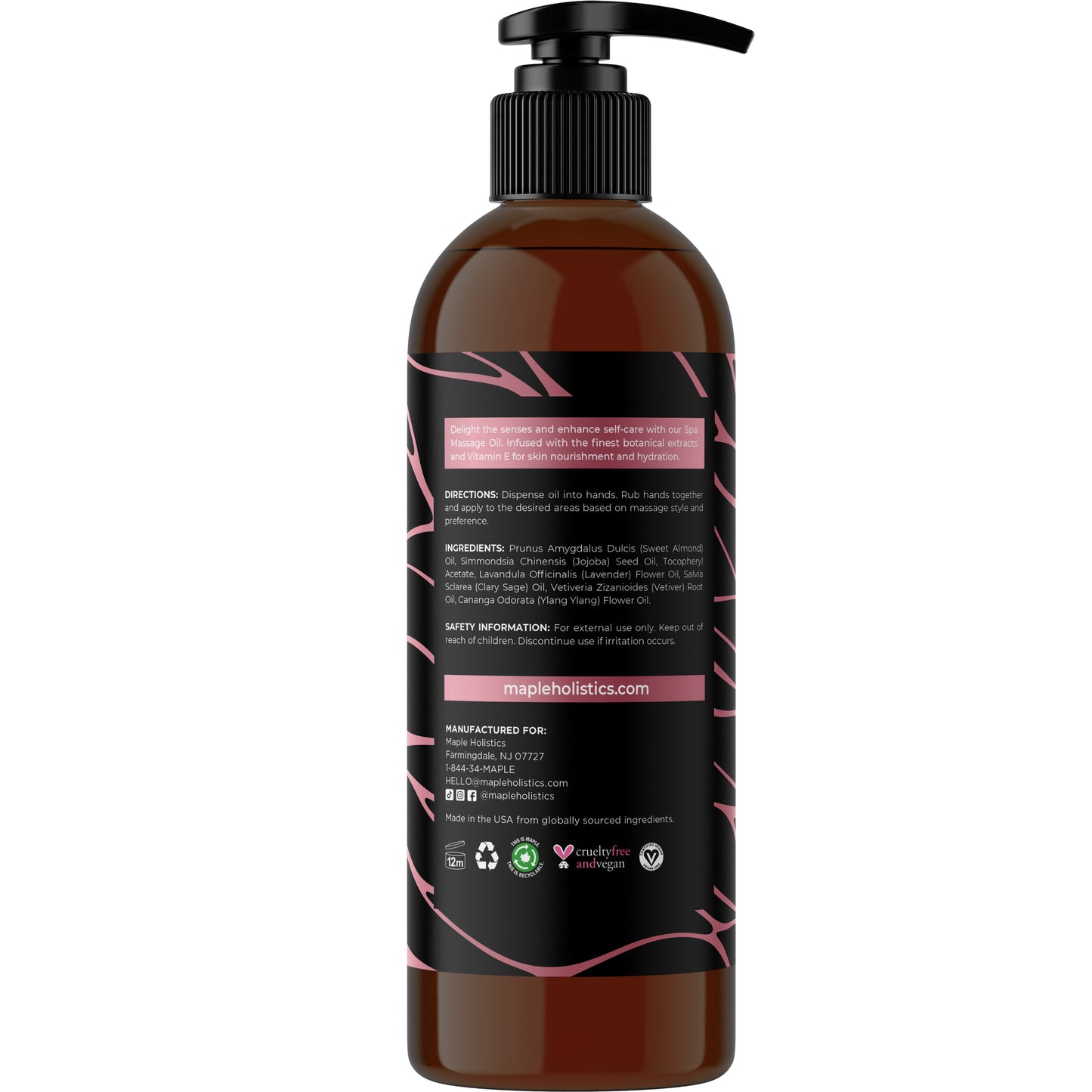 Aromatherapy Massage Oil