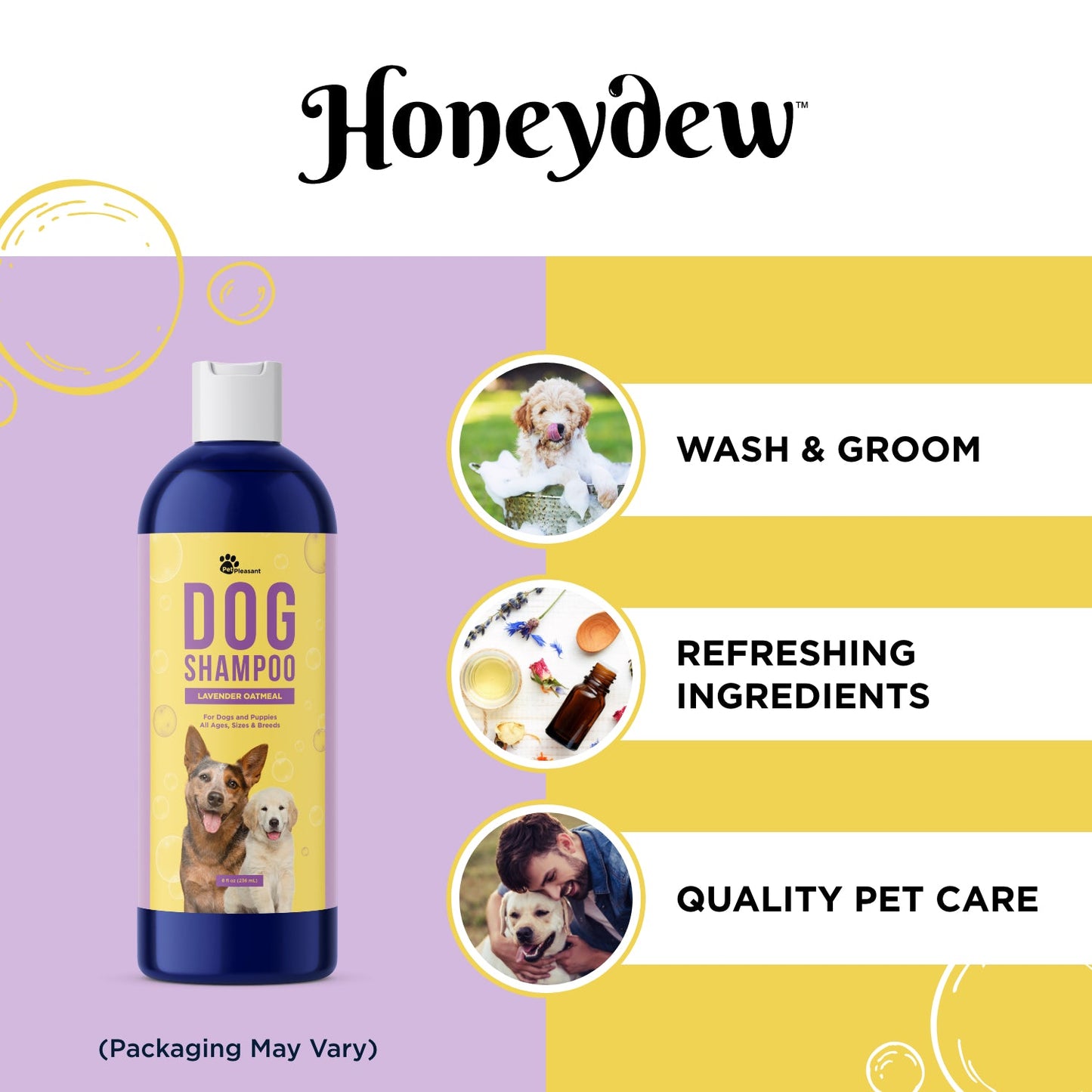 Lavender Oatmeal Pet Shampoo