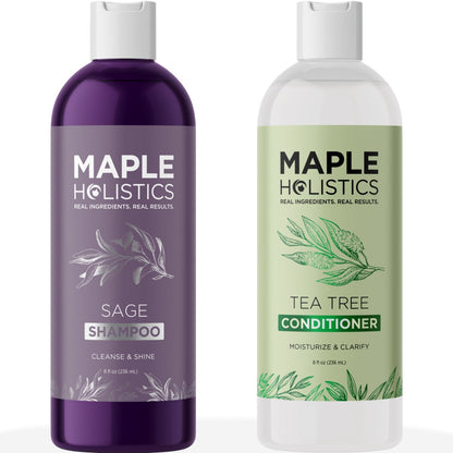 Sage Shampoo and Tea Tree Conditioner Set