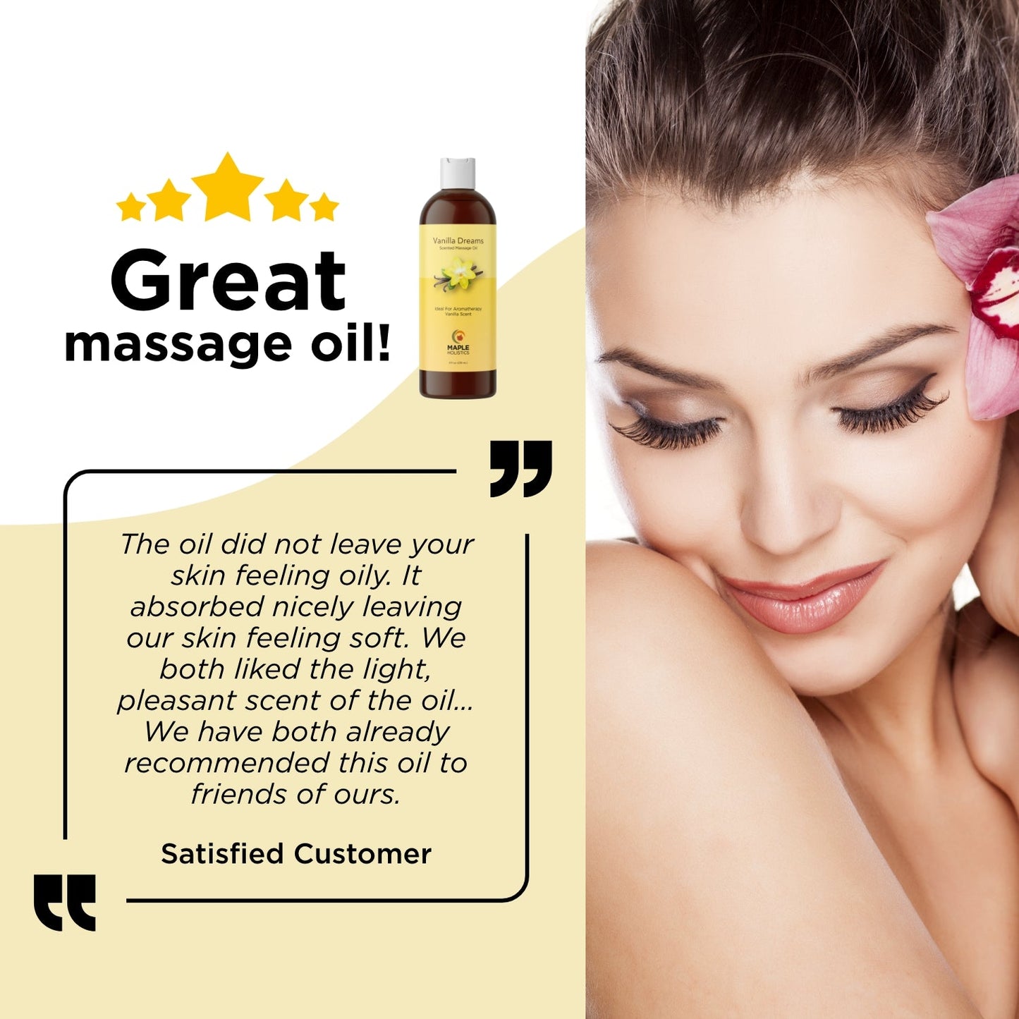 Vanilla Massage Oil