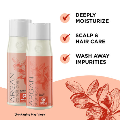 Argan Shampoo and Conditioner Set