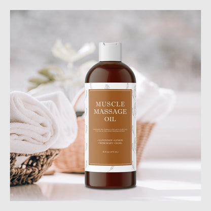 Muscle Massage Oil