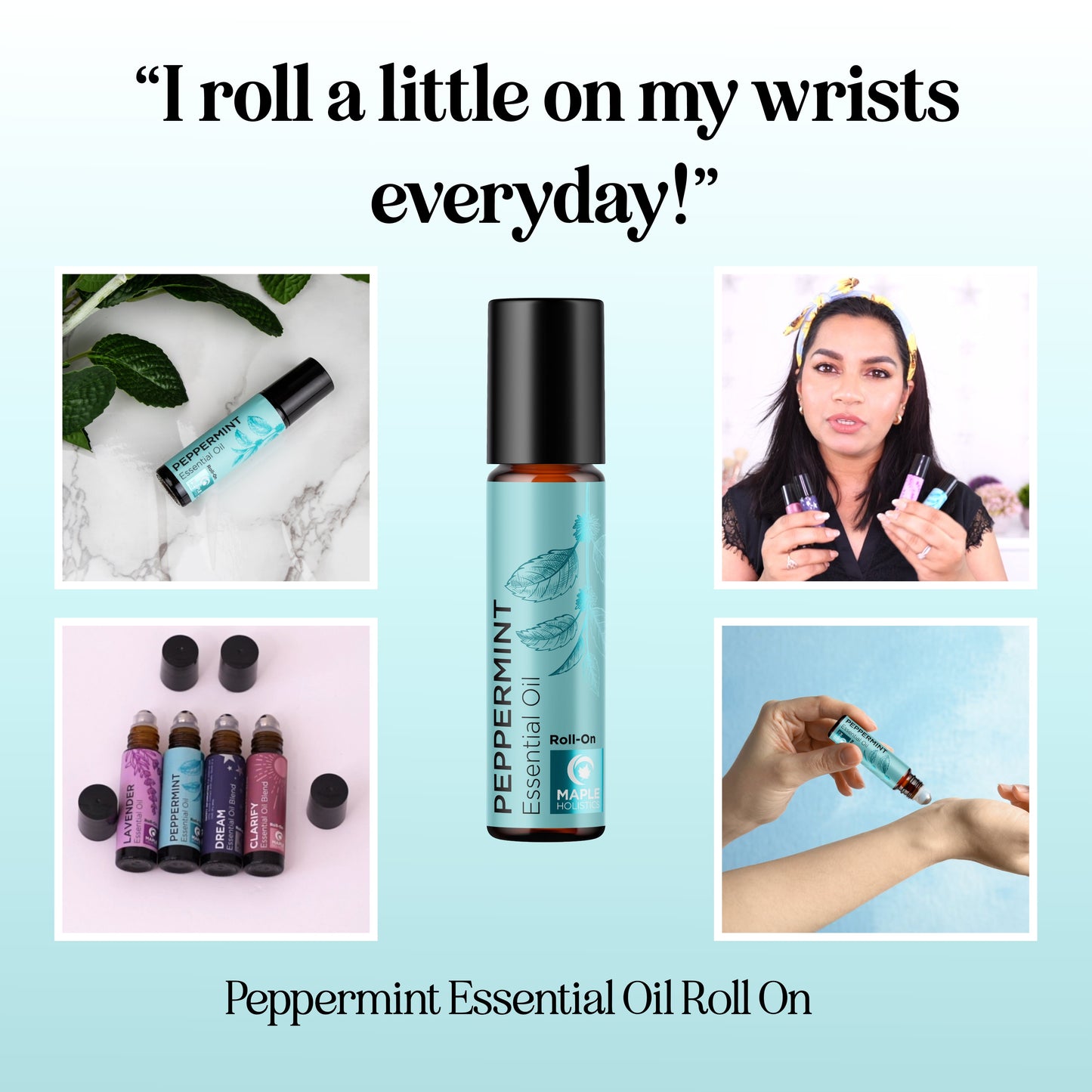 Peppermint Essential Oil Roll-On