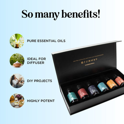 Essential Oil Blends Set Pack of 6