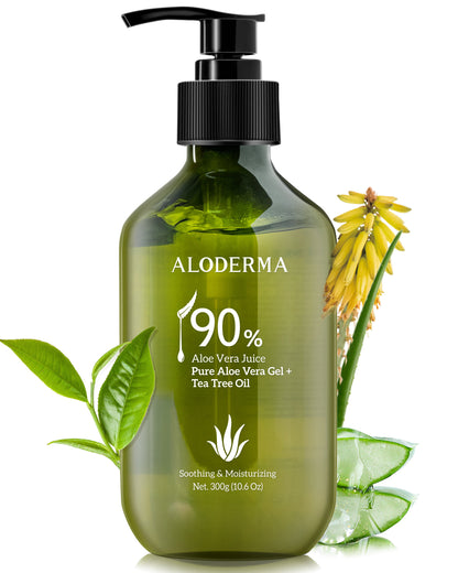 ALODERMA Pure Aloe Vera Gel + Tea Tree Oil