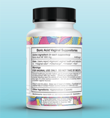 Flower Power® Boric Acid Suppositories (30ct/ea) by FlowerPower™ Feminine Health