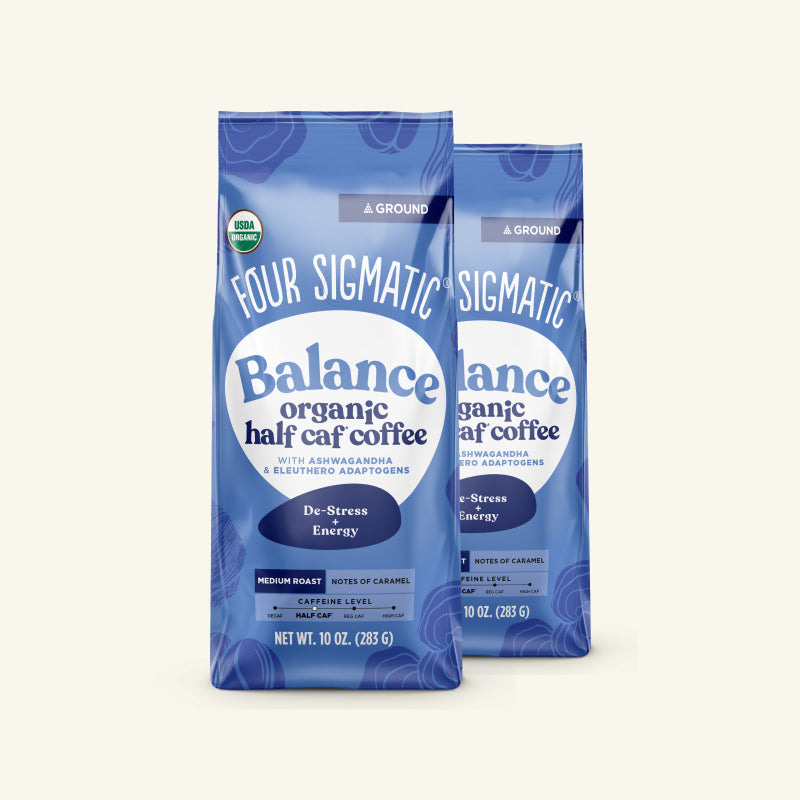 Balance Half Caf Ground Coffee - Medium