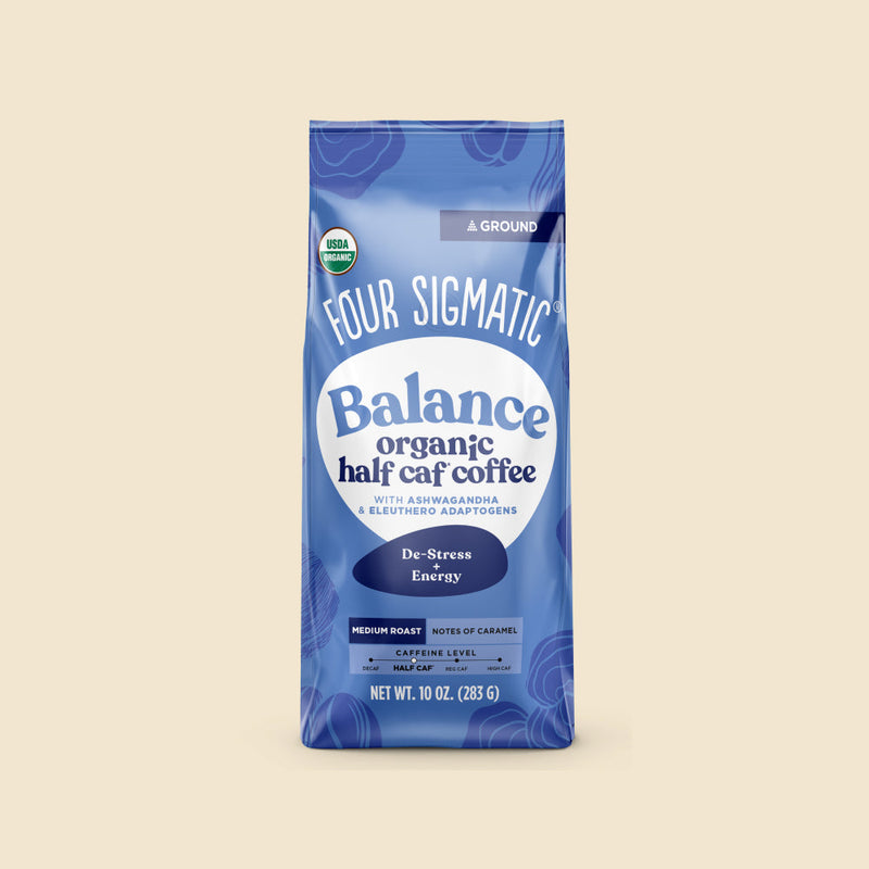 Balance Half Caf Ground Coffee - Medium