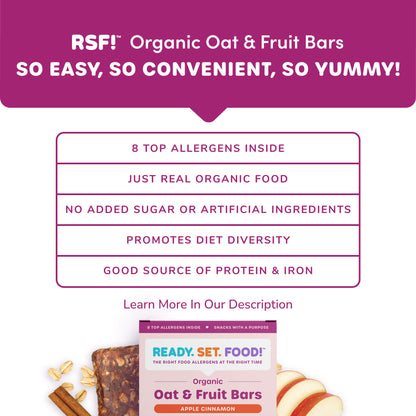 Organic Oat & Fruit Bars - Variety Packs