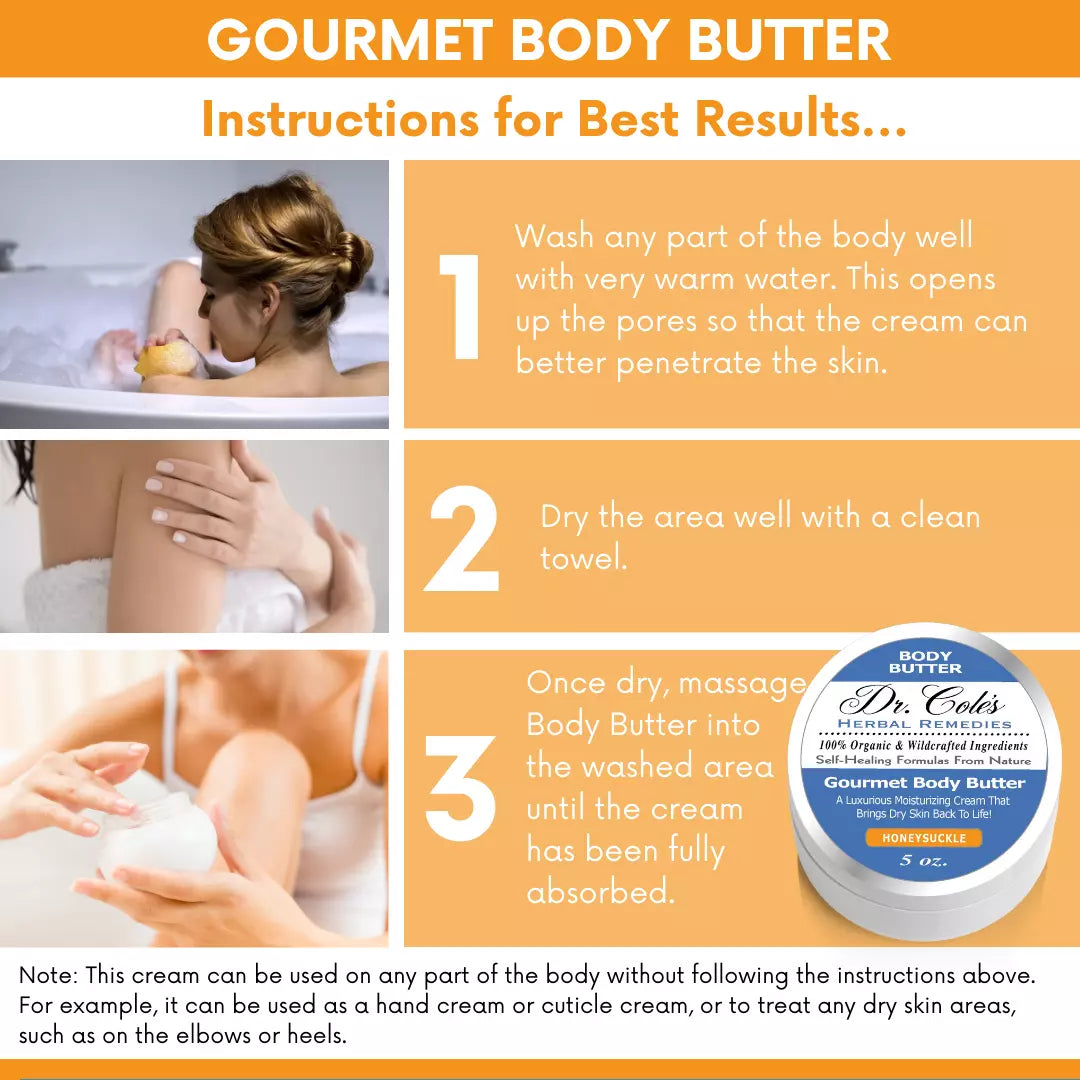 35 - Dr. Cole's Gourmet Body Butter - HONEYSUCKLE