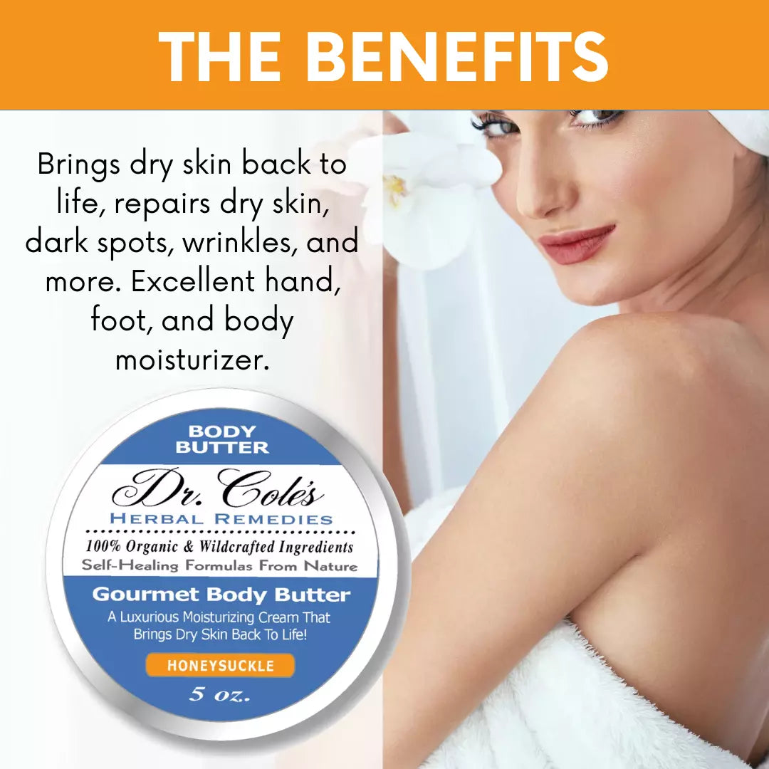 35 - Dr. Cole's Gourmet Body Butter - HONEYSUCKLE