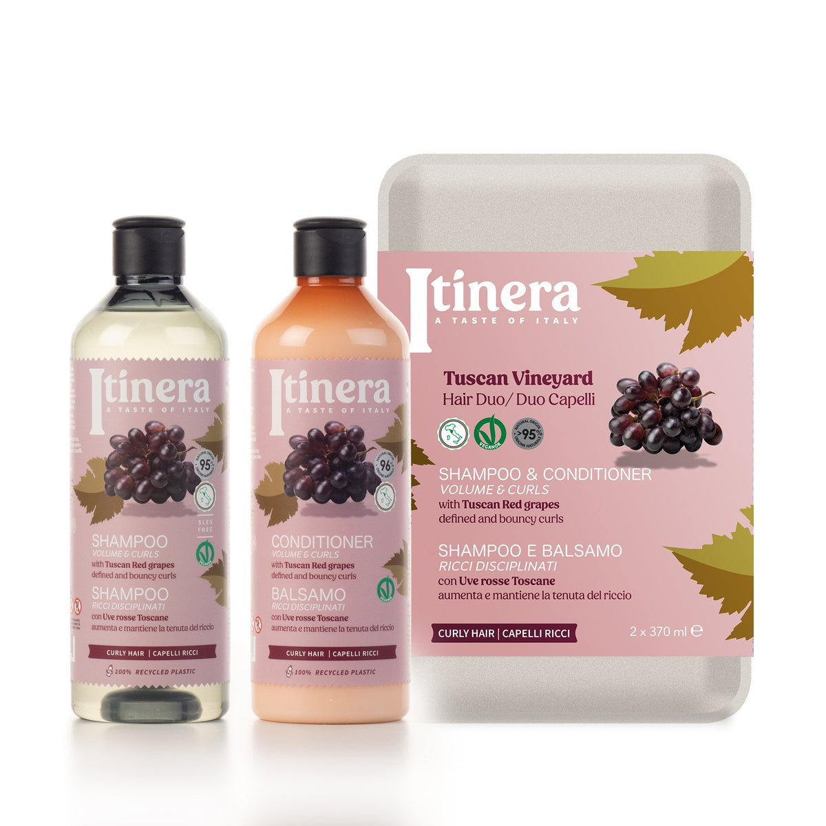 Itinera Tuscan Vineyard Gift Set (2 x 12.51 Fluid Ounce)