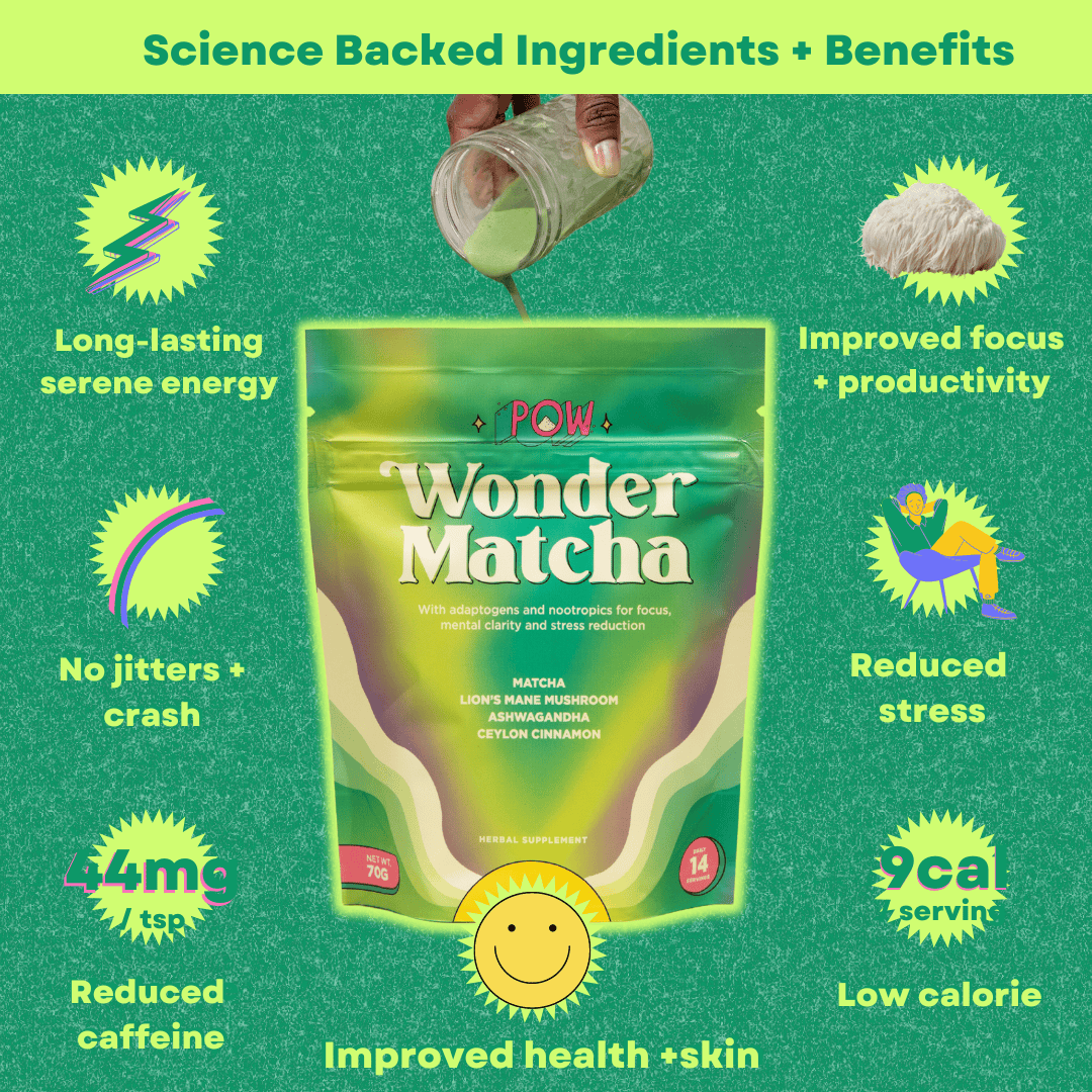 Best Seller Bundle: Wonder Matcha Wonder MCT Focus Creamer (Save 13%)