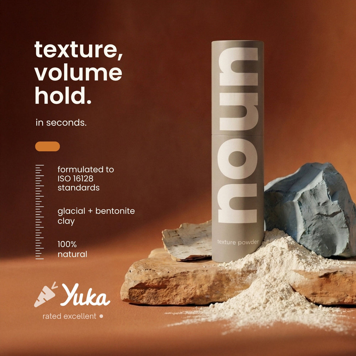 Glacial Clay Texture Powder
