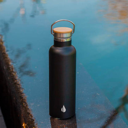 Classic 25oz Water Bottle - Matte Black