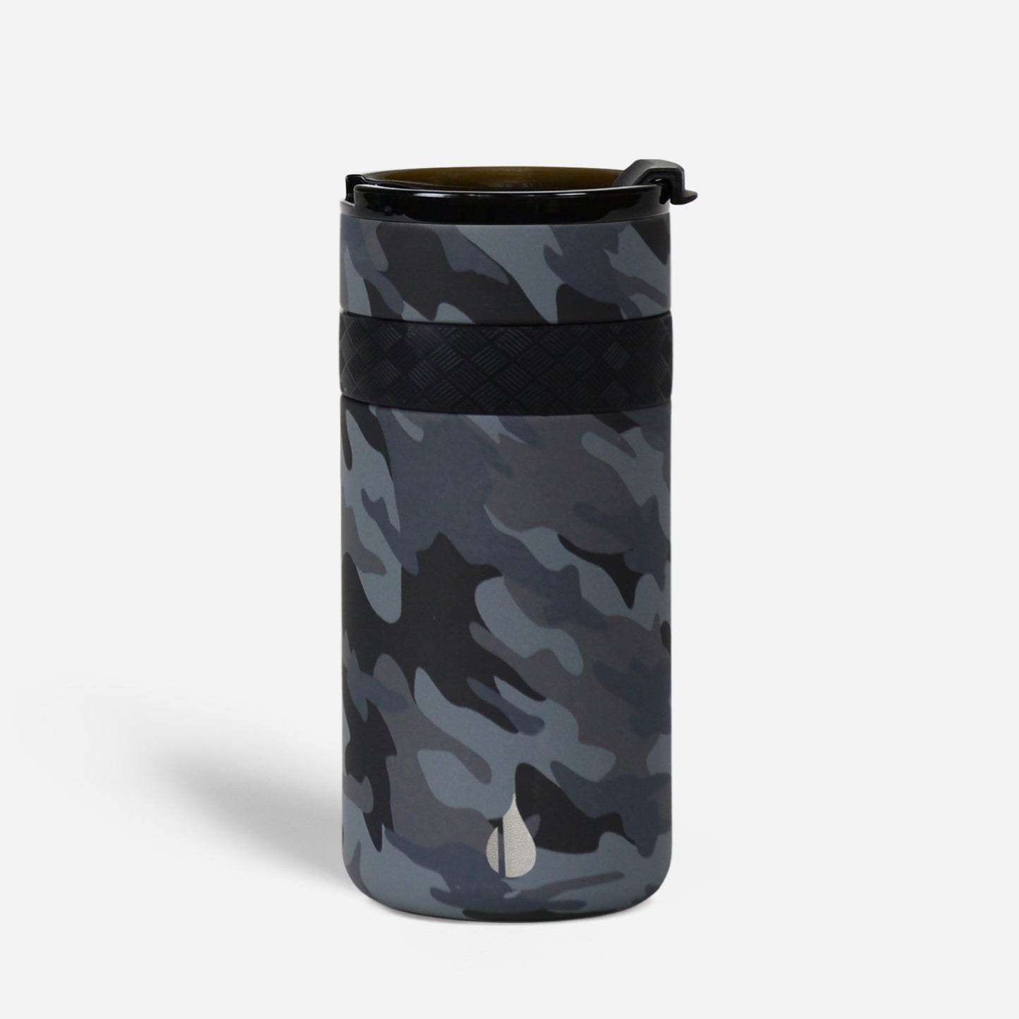 12oz Commuter DuoSip - Black Camo