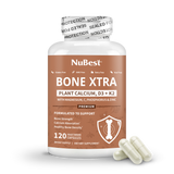 Bone Xtra, Plant-Based Formula for Teens & Adults, 120 Vegan Capsules by NuBest Nutrition®