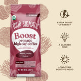 Boost High Caf Ground Coffee