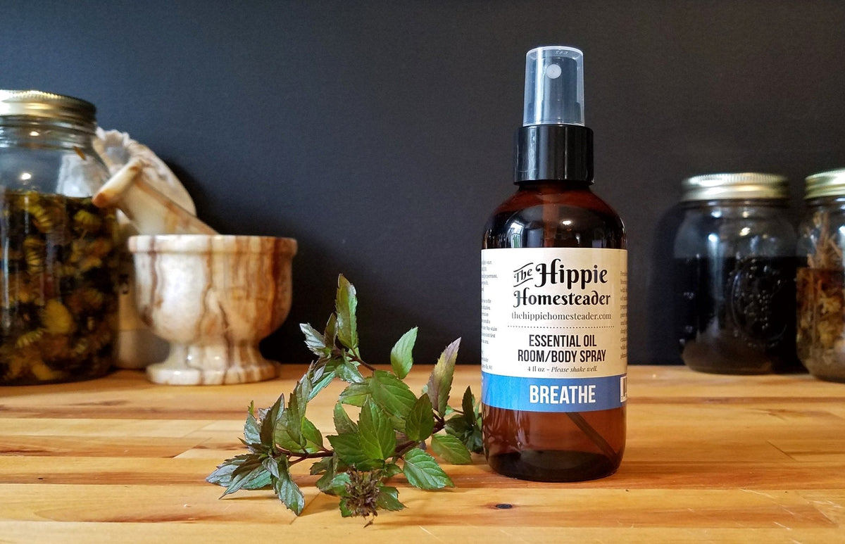 BREATHE Room & Body Spray by The Hippie Homesteader, LLC