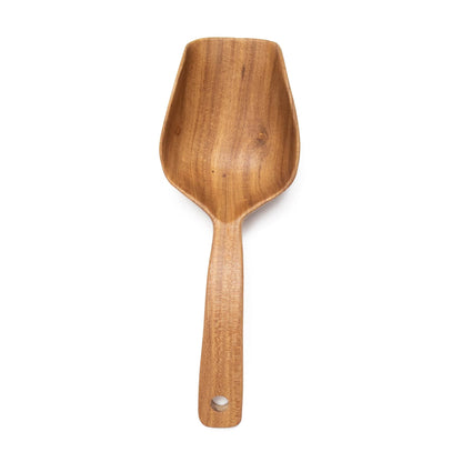 Hand Carved Wood Sugar Scoop by Upavim Crafts