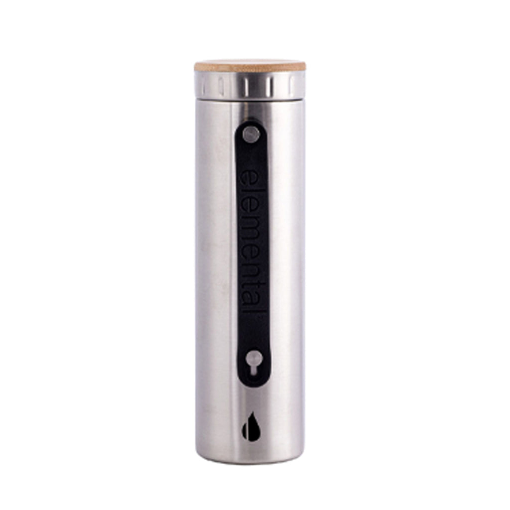 Iconic 20oz Water Bottle - Brushed Steel