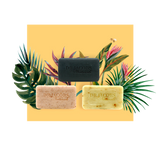 Soothe + Detox Exfoliating Pure Castile Bar Soap Set by Dr. Jacobs Naturals