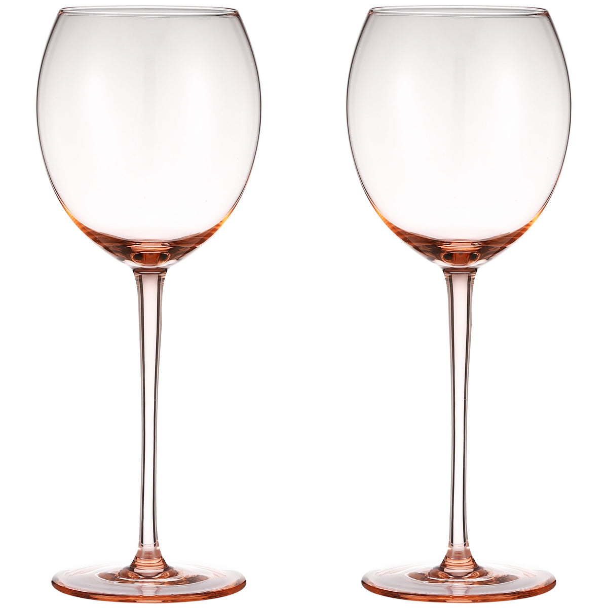 Berkware Set of 2 Sparkling Colored Glasses