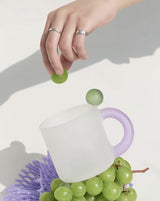 Candy Mug - Handblown Whimsical Dopamine Coffee Tea Cup