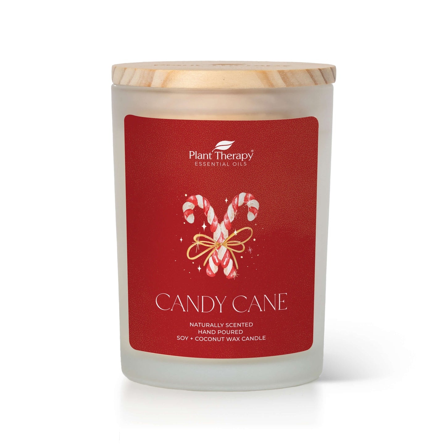 Candy Cane Naturally Scented Candle