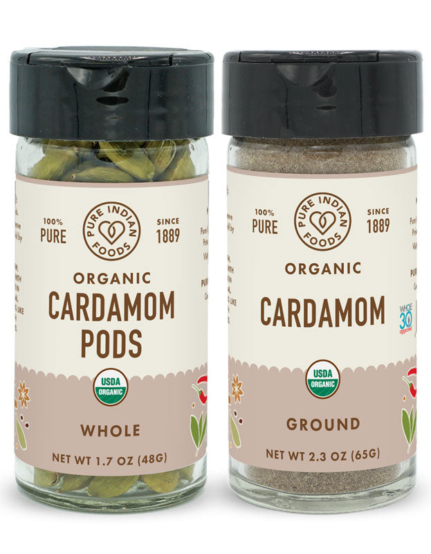 Cardamom Green, Certified Organic