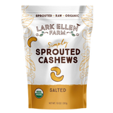 Cashews Lightly Salted. Sprouted Organic
