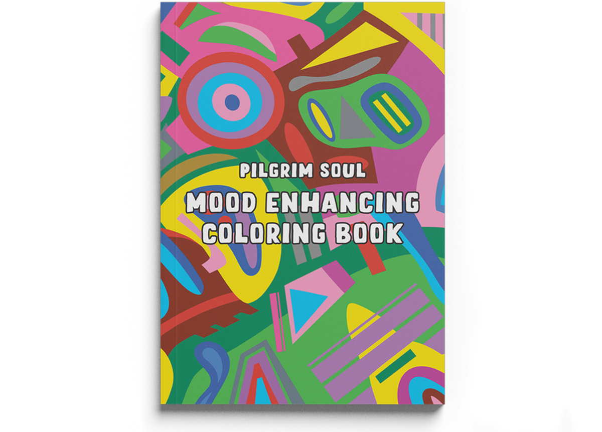 Mood Enhancing Coloring Book Vol. 2 Bundle (Col Vol 2 + Pencil)