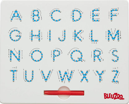 BleuZoo Alphabet Magnetic Letter Tracing Board - Uppercase