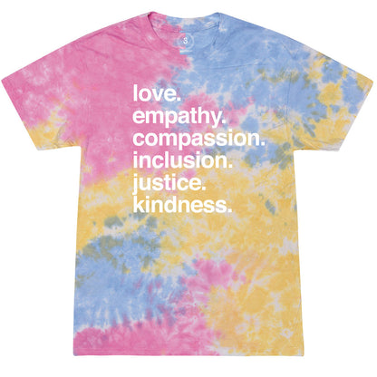 Kindness is' Tie Dye Classic Tee by Kind Cotton