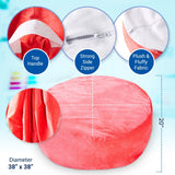 Cheer Collection Microplush Storage Bag, Kids Plush Toy Storage Organizer and Bean Bag Chair