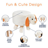 Cheer Collection Mini Stool and Foot Rest