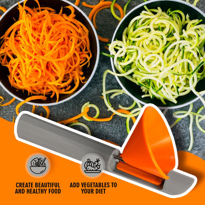 Cheer Collection Vegetable Peeler and Spiralizer