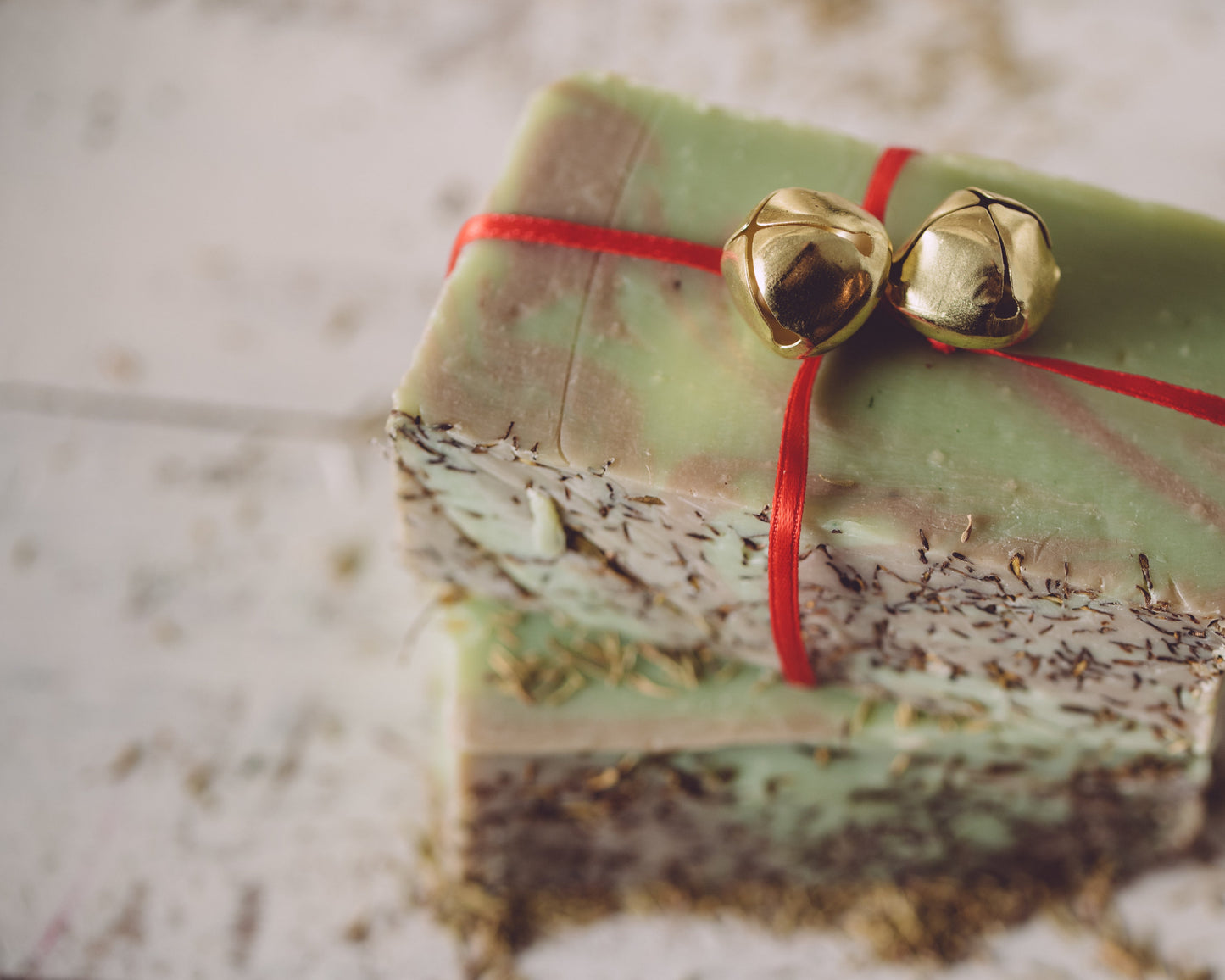 Christmas Thyme Organic Handmade Soap - Close your eyes and it's Christmas!