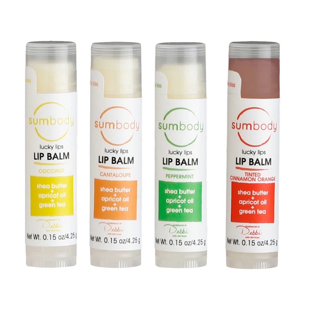 Lip Balm Quartet by Sumbody Skincare