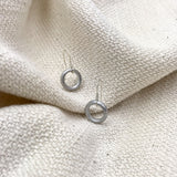 Recycled Bomb Circle Earrings by SLATE + SALT