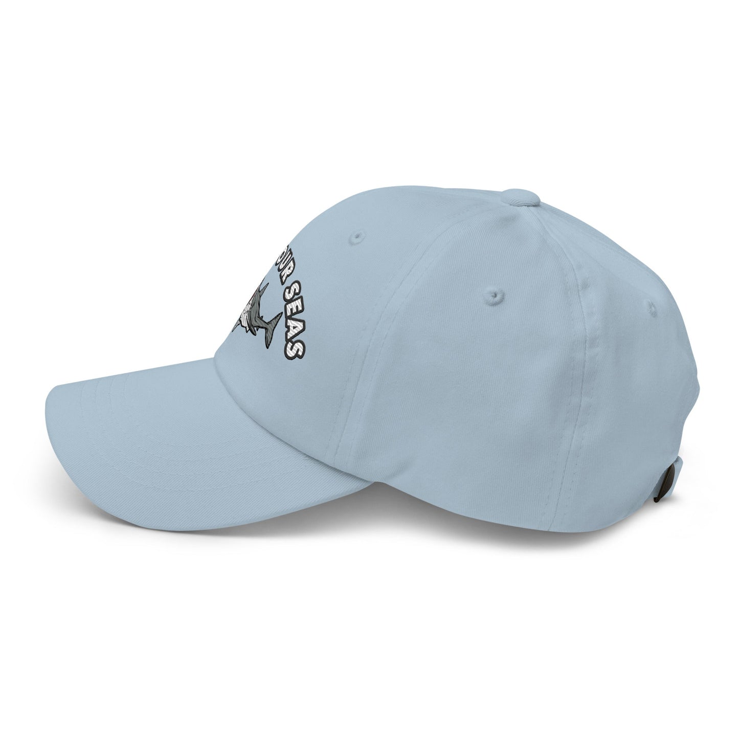 Save Our Seas Shark Dad hat: Pulls 4 pounds of ocean plastic!