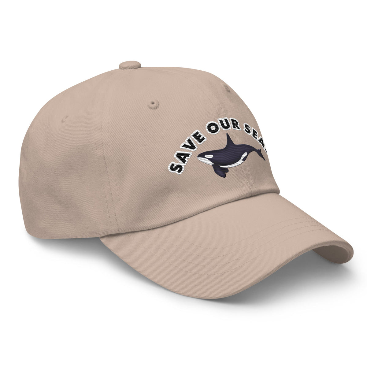 Save Our Seas Orca Dad hat: Pulls 4 pounds of ocean plastic!