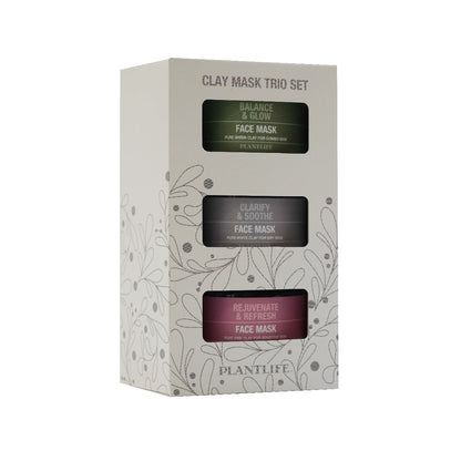 Clay Mask Trio Set - Silver