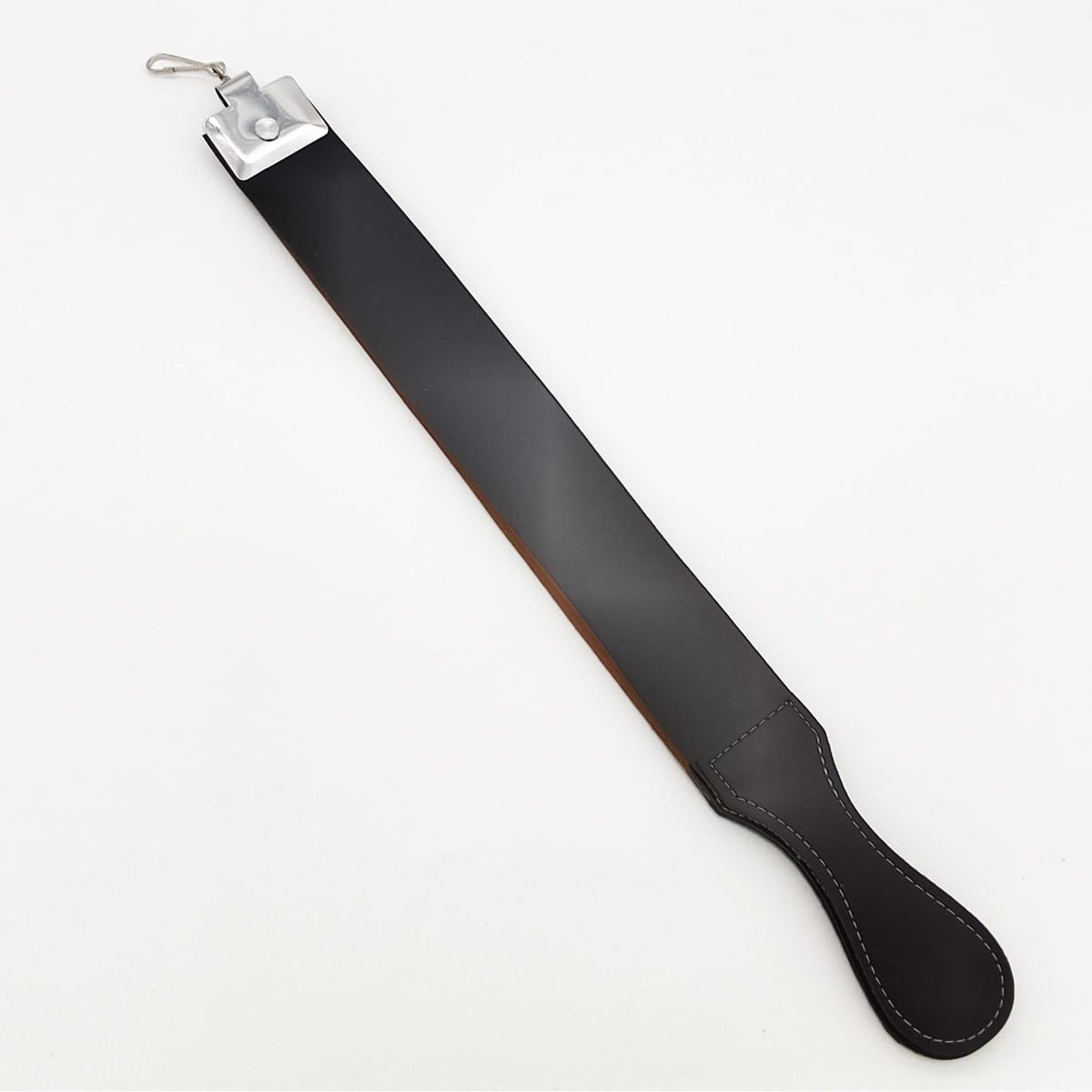 Dural Straight Razor Strop Leather Sharpening Strap 20" Black Barber Strop