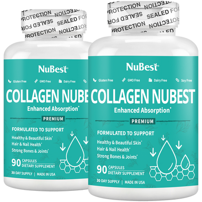 Collagen NuBest, Healthy Skin, Hair & Nails, 90 Capsules by NuBest Nutrition®