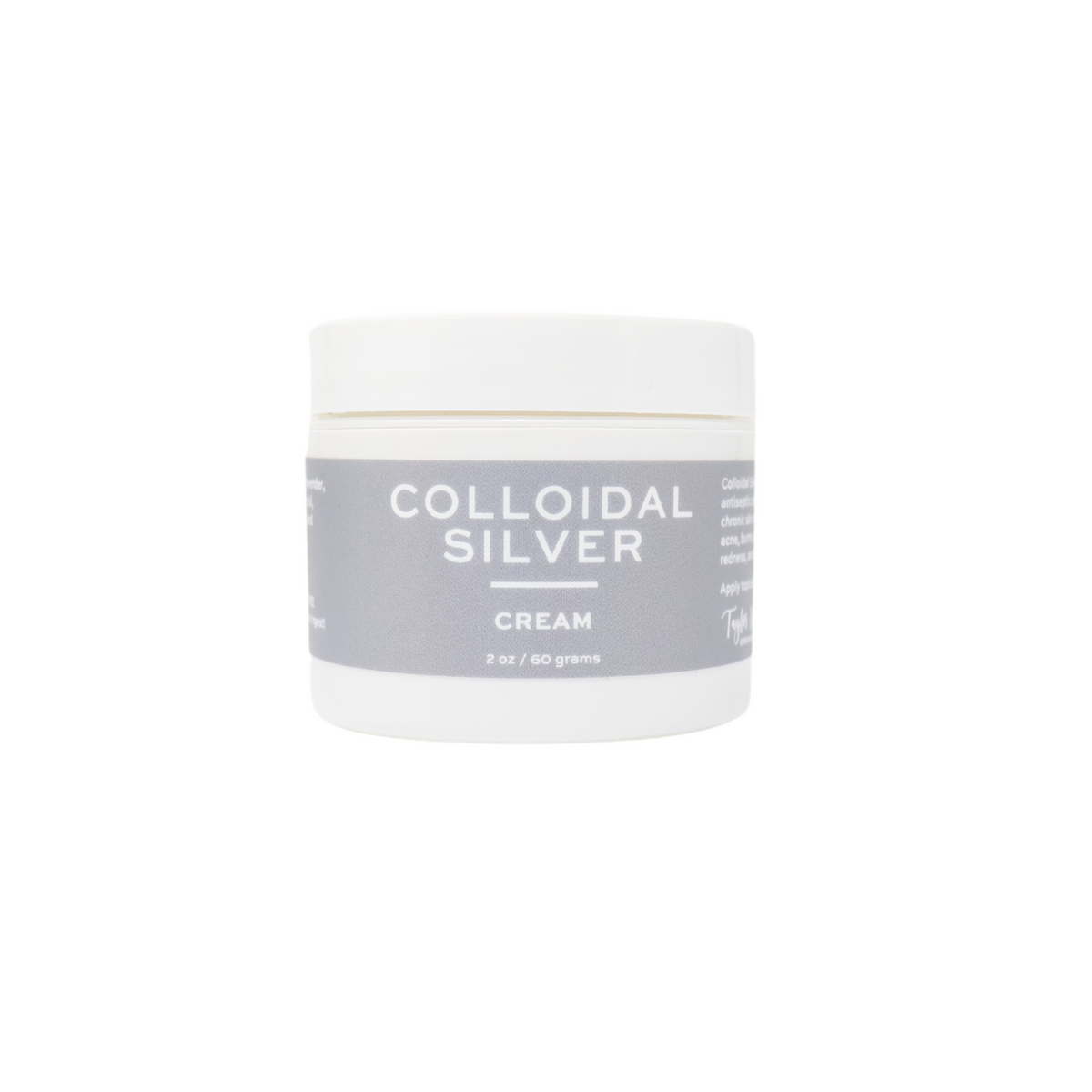 Colloidal Silver Organic Cream