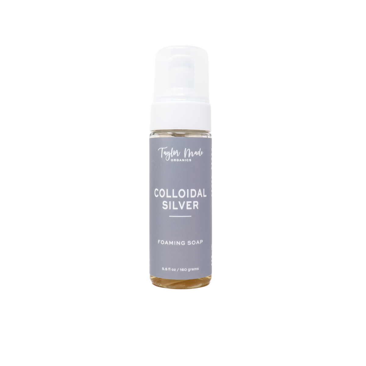 Colloidal Silver Organic Foaming Soap | sulfate-free